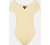 Brave Soul Bodysuit With Gathered Detail Limonade 8 (XS) Female