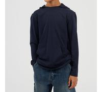Brave Soul Boys Long Sleeve Hoodie With Set In Sleeve Navy riche 9-10 (M) Male