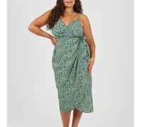Brave Soul Bs Curve Dress Vert 24 (5XL) Female