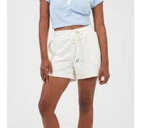 Brave Soul Womens Soft Jersey Shorts With Drawstring Waist Blanc cassé 12 (M) Female