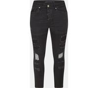 Brave Soul Charcoal Wash Biker Jean Charbon de bois 28W L Male