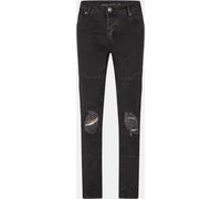 Brave Soul Charcoal Wash Biker Jeans Charbon de bois 30W L Male