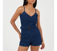 Brave Soul Denim Plyst Bleu foncé 8 (XS) Female