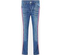 Brave Soul Fit Jeans With Contrast Side Seam Tape Detail Lavage bleu clair 28W R Male