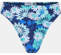 Brave Soul Print High Waisted Bikini Bottoms R Flrl Prnt/Blu 14 (L) Female