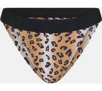 Brave Soul Leg Animal Print Bikini Bottoms Lprd Prnt/Blk 14 (L) Female