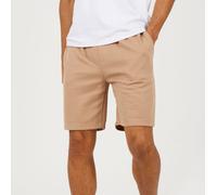 Brave Soul Mens Classic Style Textured Shorts Taupe Très grand Male