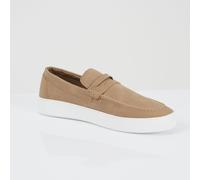 Brave Soul Mens Faux Suede Loafer In Taupe Taupe 7 (41) Male