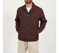 Brave Soul Men's Lightweight Long Sleeve Coach Jacket Bourgogne Medium Male
