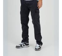 Brave Soul Mens Loose Fit Cargo Jean Lavage au charbon de bois 36W R Male
