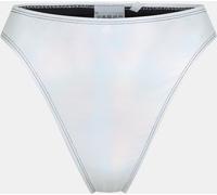 Brave Soul High Waisted Bikini Bottoms Argent métallique 10 (S) Female