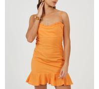 Brave Soul Mini Dress Orange 10 (S) Female