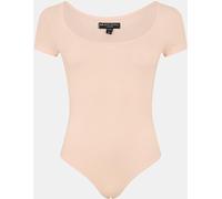 Brave Soul Neck T-Shirt Bodysuit Pêche Rosée 14 (L) Female