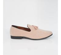 Brave Soul Pink Mens Faux Suede Loafer Rose 11 (46) Male