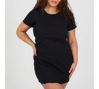 Brave Soul Pl Tee Dress Noir 24 (5XL) Female