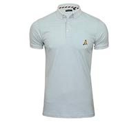 Brave Soul - Polo - Manches Courtes - Homme (Pale Blue/Pale Blue) M