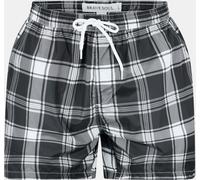 Brave Soul Print Swim Short Noir/Blanc Très grand Male