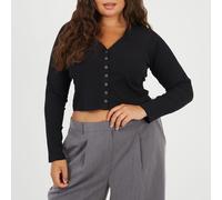 Brave Soul Ps Ls Top Noir 20 (3XL) Female