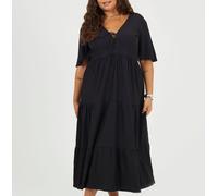 Brave Soul Ps Midi Drs Noir 24 (5XL) Female