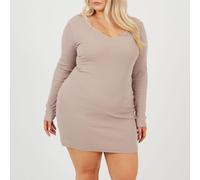 Brave Soul Ps Mini Drs Taupe Sombre 24 (5XL) Female