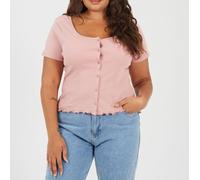 Brave Soul Ps Ssbtn Tee Rose poussiéreux 16 (XL) Female