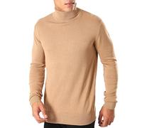 BRAVE SOUL Pull à col roulé pour homme, peau, XXL