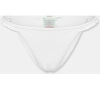 Brave Soul Rise Bikini Bottoms With Frill Trim Blanc 12 (M) Female