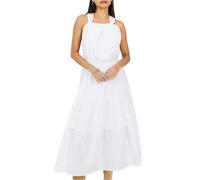 Brave Soul - Robe mi-longue sans manches motif/style à étages - Femme (GT39174)