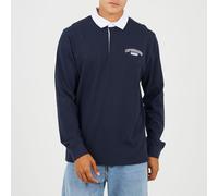 Brave Soul Rugby Shirt Sn62 Navy/Optique Medium Male