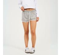 Brave Soul Running Shorts With Contrast Binding Gris chiné/Blanc 12 (M) Female