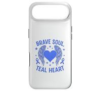 Brave Soul - Sensibilisation au cœur Sarcelle Coque pour iPhone Air