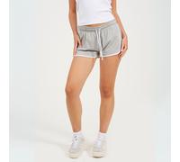 Brave Soul Shorts With Contrast Binding Gris chiné/Blanc 14 (L) Female