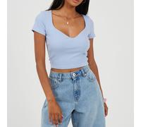 Brave Soul Shrt Slv Tee Bleu glace 14 (L) Female