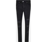 Brave Soul Skinny Fit Jean With Knee Rips Charbon de bois 32W L Male