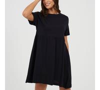 Brave Soul Smock Dress Noir 10 (S) Female