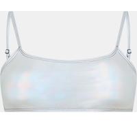 Brave Soul Square Neck Bikini Top Argent métallique 12 (M) Female