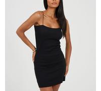 Brave Soul Strap Dress Noir 10 (S) Female