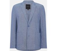 Brave Soul Two Button Blazer LBlue Chambray Petit Male