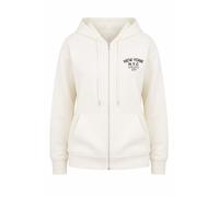 BRAVE SOUL Veste de survêtement noir / blanc, Taille M
