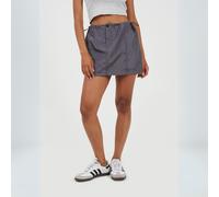 Brave Soul Womens Cargo Mini Skirt With Toggle Waist Gris 16 (XL) Female