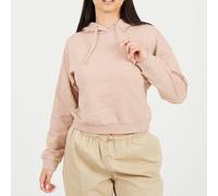Brave Soul Womens Cropped Hooded Sweatshirt Taupe poussiéreux 10 (S) Female
