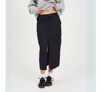 Brave Soul Womens Denim Midi Cargo Skirt Noir 12 (M) Female