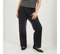 Brave Soul Bs Womens Plus Size Jeans Wuth Turn Up Hem Noir délavé 16 (XL) Female