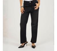 Brave Soul Womens Straight Leg Denim Jeans Lavage noir 12 (M) Female
