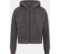 Brave Soul Zip Through Hoodie Charbon Marl 8 (XS) Female