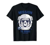 Brave Space Astronaut Bear Tee shirt, Astronaut Bear Graphic T-Shirt