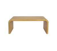 BRAVE - Table basse rectangulaire en bois marron clair L120 Marron