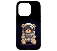 Brave Teddy Astronaute dans une aventure cosmique Coque pour iPhone 15 Pro