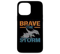 Brave The Storm Flying Beast Myth Dragon Whisperer Coque pour iPhone 13 Pro Max