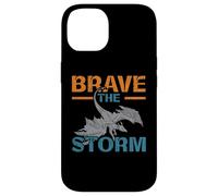 Brave The Storm Flying Beast Myth Dragon Whisperer Coque pour iPhone 14